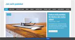 Desktop Screenshot of jak-podnikat.cz